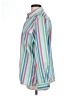 Assorted Brands Stripes Blue Long Sleeve Blouse Size 12 - photo 5