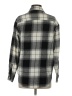 Old Navy 100% Cotton Plaid Black Long Sleeve Button-Down Shirt Size S - photo 2