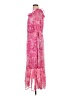 Willow Drive 100% Polyester Pink Ivory Cocktail Dress Size L - photo 5