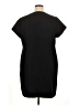 Venezia 100% Polyester Solid Black Casual Dress Size 16 - photo 2