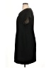 Venezia 100% Polyester Solid Black Casual Dress Size 16 - photo 5