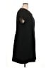 Venezia 100% Polyester Solid Black Casual Dress Size 16 - photo 4