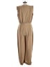Zara Solid Tan Jumpsuit Size L - photo 2