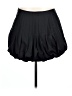 Geel Solid Black Casual Skirt Size L - photo 2