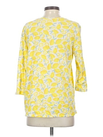 Lands' End 3/4 Sleeve Blouse (view 2)