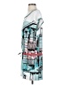 Cop. Copine Graphic Teal Casual Dress Size EU (FR) 36 / US 4 - photo 5