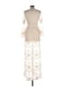 Assorted Brands 100% Cotton Ivory Cocktail Dress Size Lg - XL - photo 2