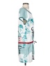 Cop. Copine Graphic Teal Casual Dress Size EU (FR) 36 / US 4 - photo 4