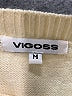 Vigoss Stripes Ivory Turtleneck Sweater Size M - photo 7