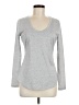 Ann Taylor Gray Long Sleeve Top Size M - photo 1