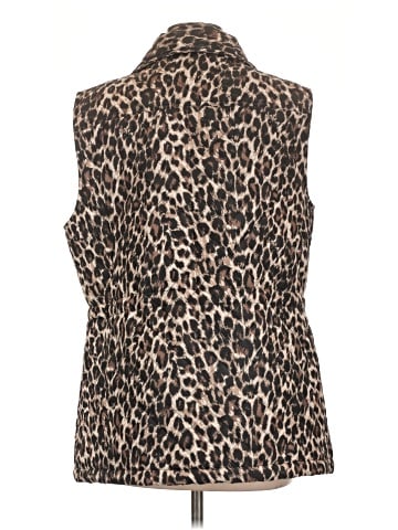 JM Collection Faux Fur Vest (view 2)