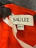 Sau Lee 100% Polyester Orange Cocktail Dress Size 4 - photo 7
