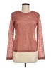Ann Taylor LOFT Pink Long Sleeve Top Size M - photo 1
