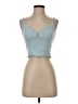 OAK + FORT Blue Sleeveless Top Size S - photo 1