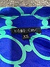 Boho Chic 100% Viscose Blue 3/4 Sleeve Blouse Size XS - photo 7