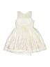 Jona Michelle 100% Polyester Ivory Dress Size 7 - photo 2