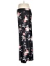 Unbranded 100% Polyester Floral Black Casual Pants Size 0X - photo 5