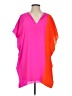 Crosby 100% Polyester Color Block Orange Cocktail Dress Size XS - photo 1
