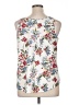 Time and Tru White Sleeveless Blouse Size XL - photo 2