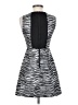 Alice + Olivia Animal Print Silver Cocktail Dress Size 2 - photo 2