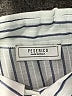 Peserico 100% Cotton Stripes Silver Long Sleeve Button-Down Shirt Size 2 (38) - photo 7