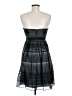 BCBGMAXAZRIA Graphic Black Cocktail Dress Size 6 - photo 2