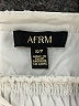AFRM White Casual Dress Size S - photo 7