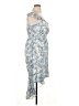 No Boundaries Paisley Blue Cocktail Dress Size XL - photo 4
