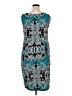 JM Collection Graphic Teal Cocktail Dress Size XL - photo 2