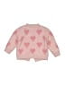 Unbranded Hearts Pink Cardigan Size 90 cm / US 12-24 MO - photo 2
