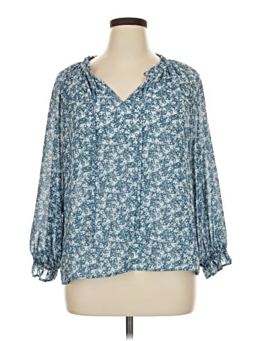 Ann Taylor LOFT 3/4 Sleeve Blouse (view 1)