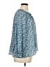 Ann Taylor LOFT Blue 3/4 Sleeve Blouse Size XL - photo 4