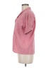 Bushwacker 100% Cotton Pink Short Sleeve Blouse Size M - photo 5