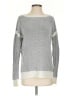 Vince. 100% Cotton Silver Pullover Sweater Size S - photo 1