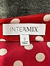 Intermix Polka Dots Red Burgundy Casual Dress Size 2 - photo 7
