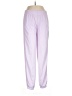 Adidas 100% Polyester Purple Casual Pants Size M - photo 1
