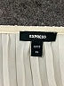 Express 100% Recycled Polyester Ivory Long Sleeve Blouse Size XS - photo 7