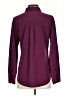 Chico's Burgundy Long Sleeve Button-Down Shirt Size S - photo 2
