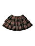 Crewcuts 100% Polyester Plaid Green Skirt Size 4 - photo 1