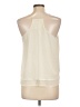 Blu Pepper 100% Polyester Ivory Sleeveless Blouse Size L - photo 2
