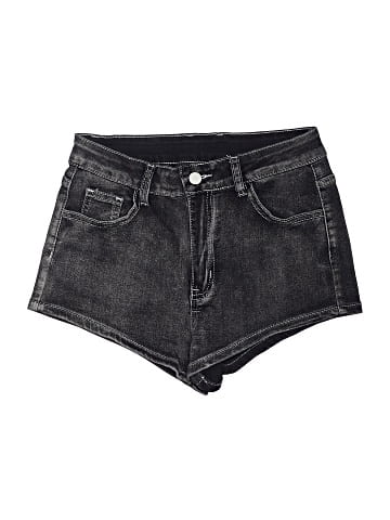 Romwe Denim Shorts (view 1)