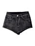 Romwe Black Denim Shorts Size M - photo 1