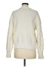 Nine West 100% Polyester Polka Dots Ivory Pullover Sweater Size M - photo 2