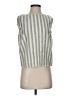 BeachLunchLounge Silver Sleeveless Blouse Size XS - photo 1
