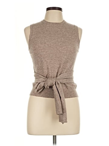 Bobbles & Lace Sweater Vest (view 1)