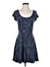 Splendid Paisley Blue Casual Dress Size S - photo 1