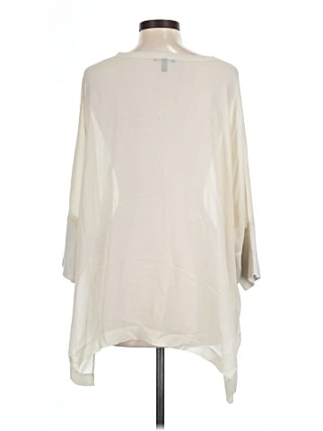 Eileen Fisher 3/4 Sleeve Silk Top (view 2)
