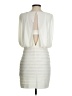 Xscape Solid Ivory Cocktail Dress Size 4 - photo 2