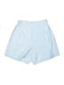 Open Edit Solid Blue Shorts Size XS - photo 1
