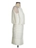 Xscape Solid Ivory Cocktail Dress Size 4 - photo 4